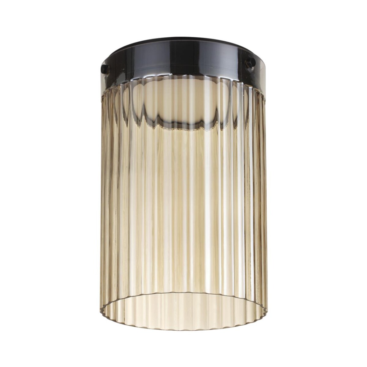 c1a070ae0c860e7f1070f95c30a14323 5047/15LC L-VISION ODL24 000 черный/светл.янтарный/металл/стекло Потолочный светильник LED 15W 4000К 1676Лм PILLARI — изображение 1