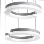 763439 Подвес UNITARIO 46W LED 5060LM СЕРЕБРО МАТОВЫЙ 3000K — изображение 4