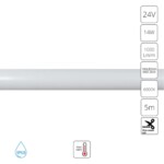A2418013-03-6K Светодиодная лента термостойкая 24В 14Вт/м 1000Лм/м 6000К 80+ 13мм SMD2835 180шт/м 5м IP68