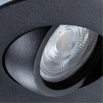 A2867PL-1BK Светильник потолочный встраиваемый GIRO для MR16 Ø95x38мм черный IP44 монтаж Ø75мм — изображение 4