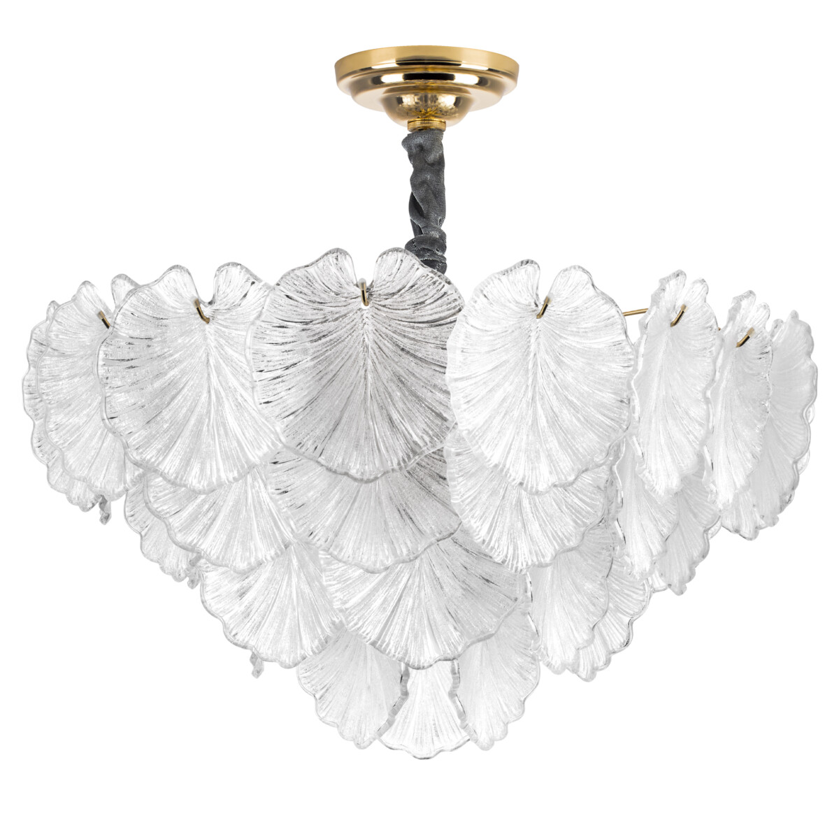 799122 Люстра RETRO 12х8W (led) E14 ЗОЛОТО/ПРОЗРАЧНЫЙ — изображение 16