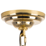 799122 Люстра RETRO 12х8W (led) E14 ЗОЛОТО/ПРОЗРАЧНЫЙ — изображение 5