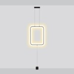 7022/27FLA HIGHTECH ODL25 283 Напольный светильник черный/металл/акрил IP20 LED 3000K 220V TEO — изображение 3