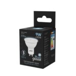 101506209 Лампа Gauss MR16 9W 830lm 4100K GU10 LED 1/10/100 — изображение 3