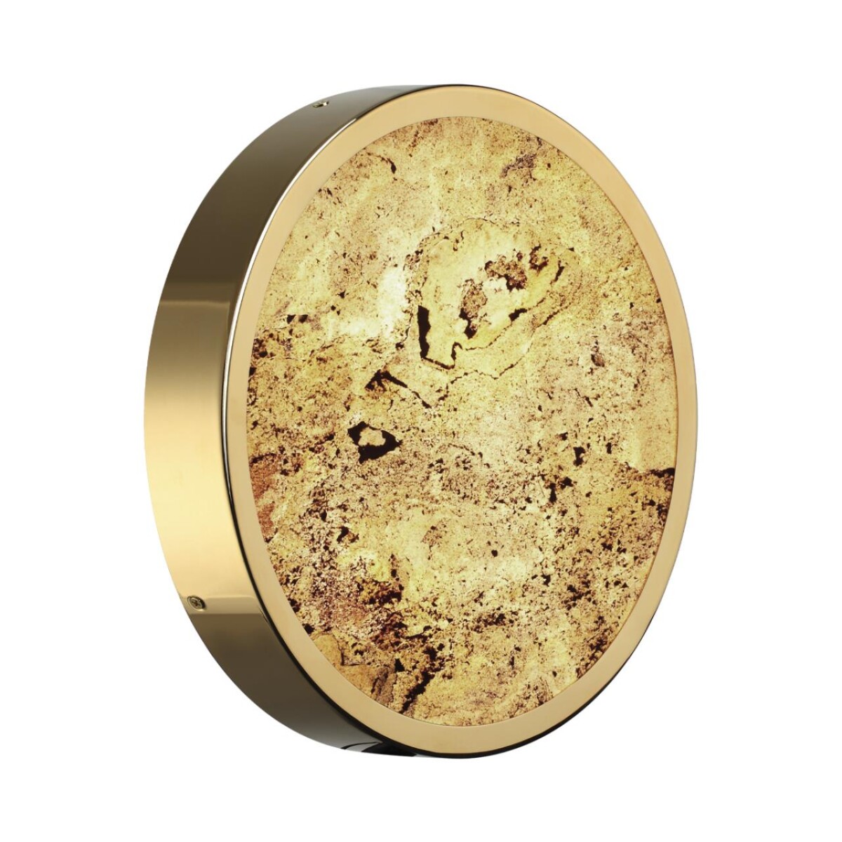 5079/24L L-VISION ODL24 209 зол./серо-беж./металл/натур.камень/акрил Настенный светильник с переключ.цветов.темпер. LED 24W 3000К/4000K/6000K BERGI — изображение 4