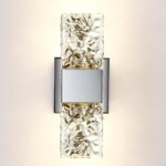 4365/5WL HIGHTECH ODL23 433 хром полированный/стекло Настенный св-к IP20 LED 10W 634Лм 3000K RICCI — изображение 2