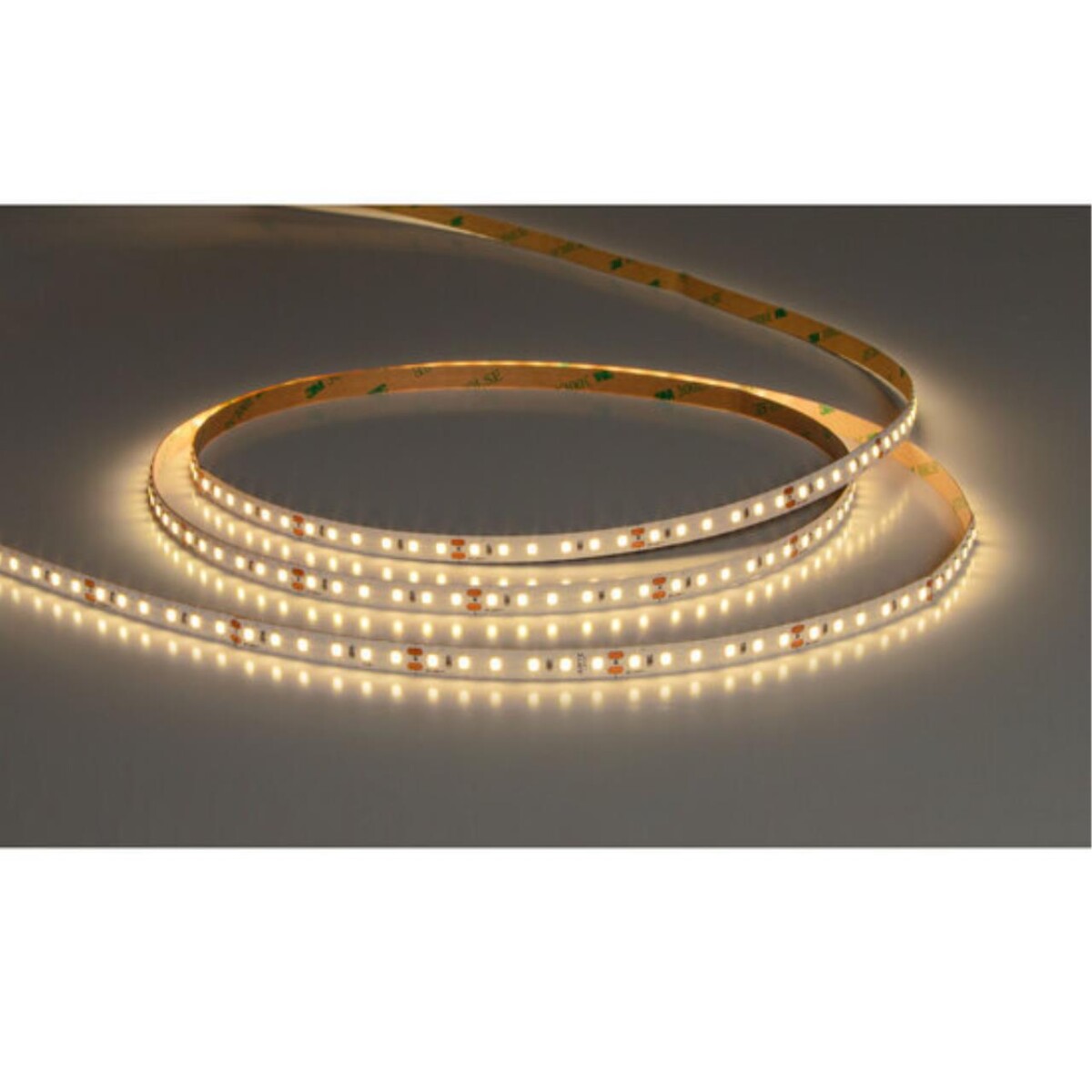 A2412008-01-3K Светодиодная лента 24В 9,6Вт/м 1000Лм/м 3000К 90+ 8мм SMD2835 120шт/м 5м IP20 — изображение 1