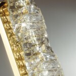 4999/10WL HALL ODL23 623 золотой/прозрачный/металл/хрусталь Бра LED 10W 4000K STRAZA — изображение 4
