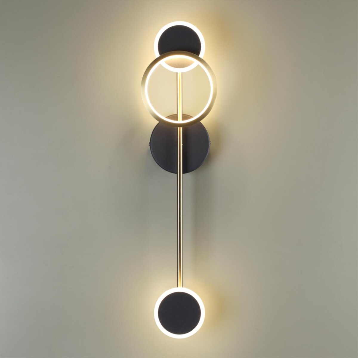 4321/16WL MIDCENT ODL22 453 металл/черный с бронзой Настенный светильник IP20 LED 16W 555Лм 3000K DENZEL — изображение 4