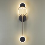 4321/16WL MIDCENT ODL22 453 металл/черный с бронзой Настенный светильник IP20 LED 16W 555Лм 3000K DENZEL — изображение 4