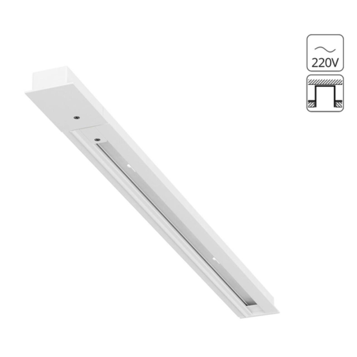 A550233 ШИНОПРОВОД ВСТРАИВАЕМЫЙ (ТРЕК) 2M — изображение 1