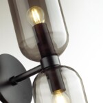 4804/2W MIDCENT ODL21 539 черный/дымчатый Бра с выкл. E14 2*60W ORINOCO — изображение 5