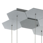 750262 Люстра подвесная FAVO LED-80W 3840LM Silver 3000K — изображение 2