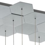 750262 Люстра подвесная FAVO LED-80W 3840LM Silver 3000K — изображение 3