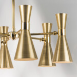 816061 Люстра DUMO 6х40W E14 ЛАТУНЬ/ЗОЛОТО — изображение 4