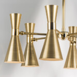 816061 Люстра DUMO 6х40W E14 ЛАТУНЬ/ЗОЛОТО — изображение 5