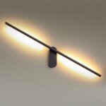 3858/12WB HIGHTECH ODL19 000 черный Настенный светильник LED 12W 710Лм 3000К 220V MILL — изображение 4