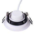 A2867PL-1WH Светильник потолочный встраиваемый GIRO для MR16 Ø95x38мм белый IP44 монтаж Ø75мм — изображение 6