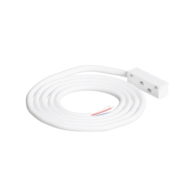 A740233N коннектор для ввода питания для шинопровода (трека) LINEA и OPTIMA 2м, белый