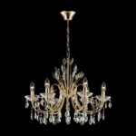 4977/6 HALL ODL23 627 золотой/хрусталь Люстра E14 6*40W VERSIA — изображение 4