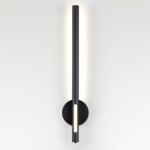 6643/10WL HIGHTECH ODL24 303 черный/металл/акрил Настенный светильник (выкл. на корпусе) IP20 LED 12W 3000K 220V MALI — изображение 3