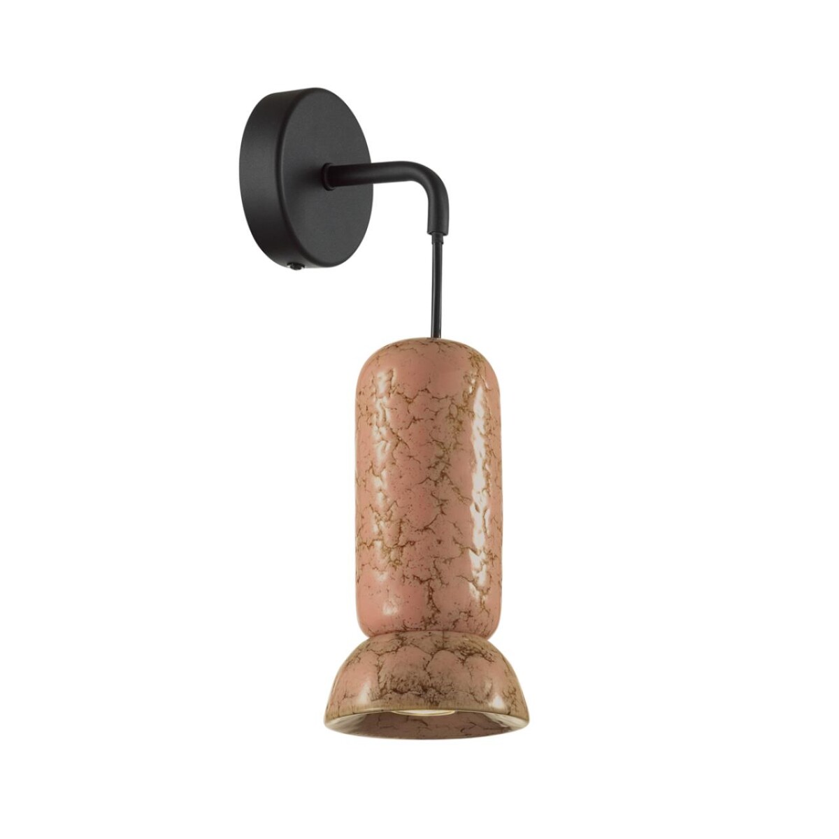 5054/1WC PENDANT ODL24 379 черный/розовый/коричн./металл/керамика Бра GU10 LED 4W KERAMA — изображение 2