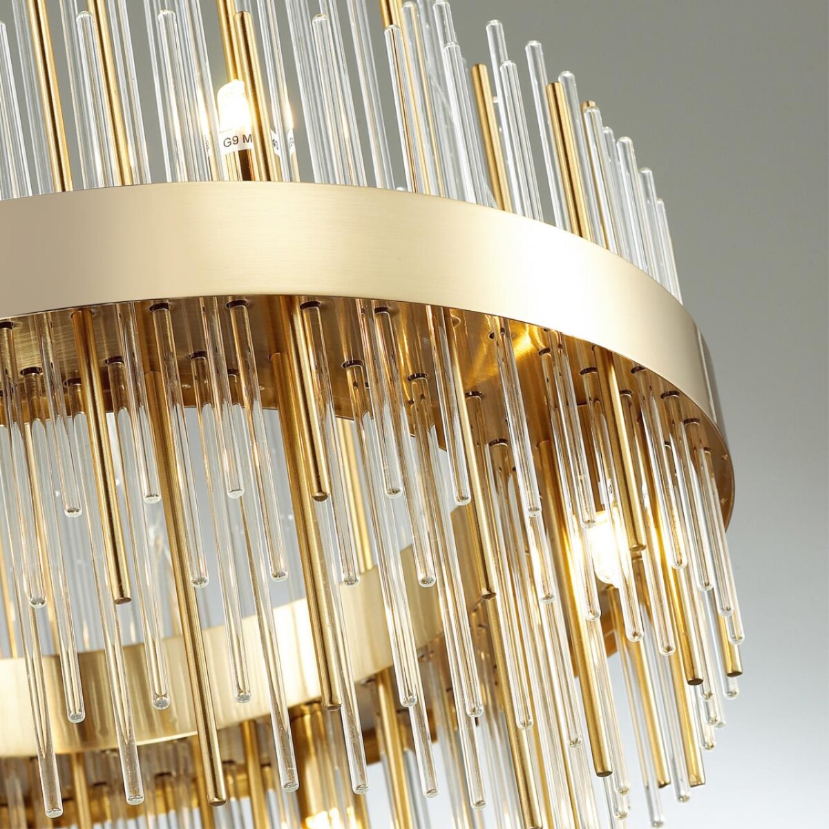 4639/2W HALL ODL20 645 золотой/металл/стекло Бра G9 2*40W 220V IDA — изображение 5