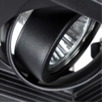 A6661PL-1BK Светильник потолочный встраиваемый CANIS для MR16 130x130x45мм черный IP20 монтаж 102x102мм — изображение 4