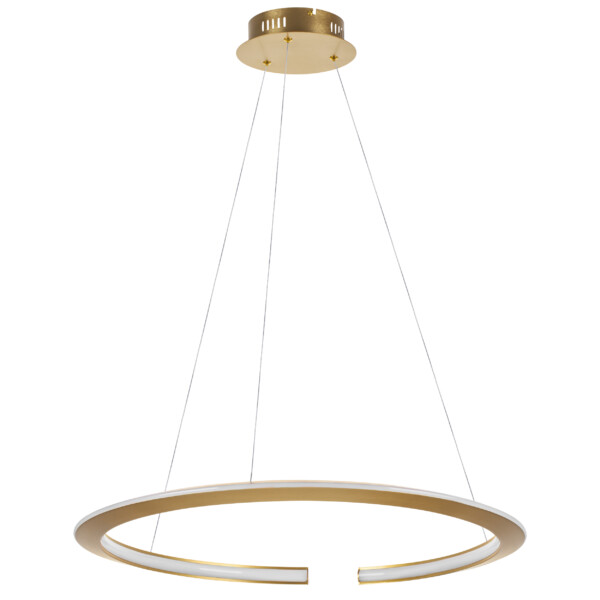 814213 Люстра VIRATA LED 40W 2000LM ЗОЛОТО 3000K