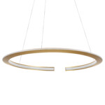 в наличии 814213 Люстра VIRATA LED 40W 2000LM ЗОЛОТО 3000K - купить в интернет-магазине Светильники Торг