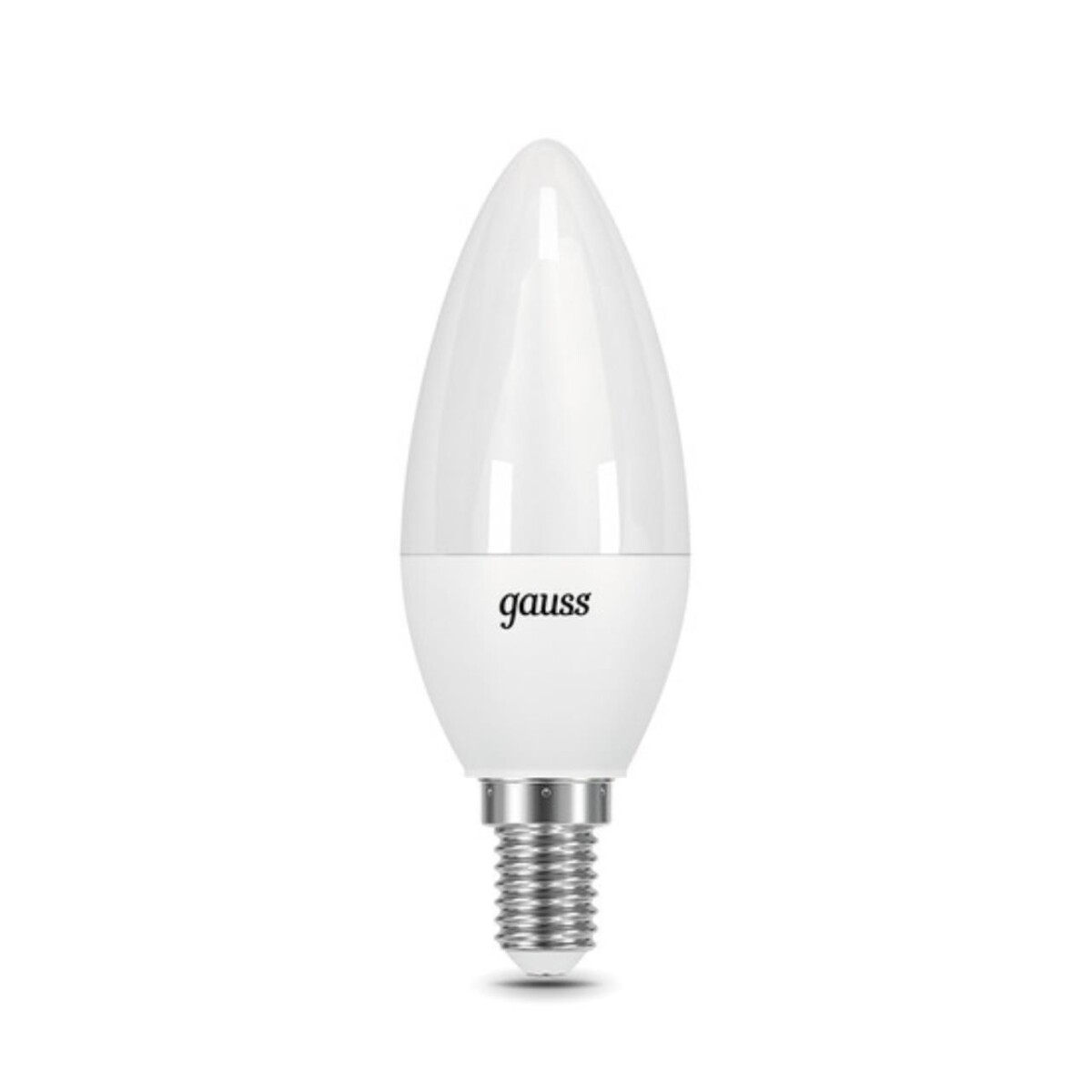 103101107 Лампа Gauss LED Свеча E14 6.5W 520lm 3000К 1/10/100 — изображение 2
