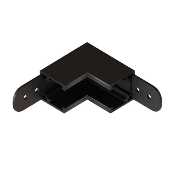 A740706 КОННЕКТОР УГЛОВОЙ ВНУТРЕННИЙ ДЛЯ ШИНОПРОВОДА (ТРЕКА) OPTIMA