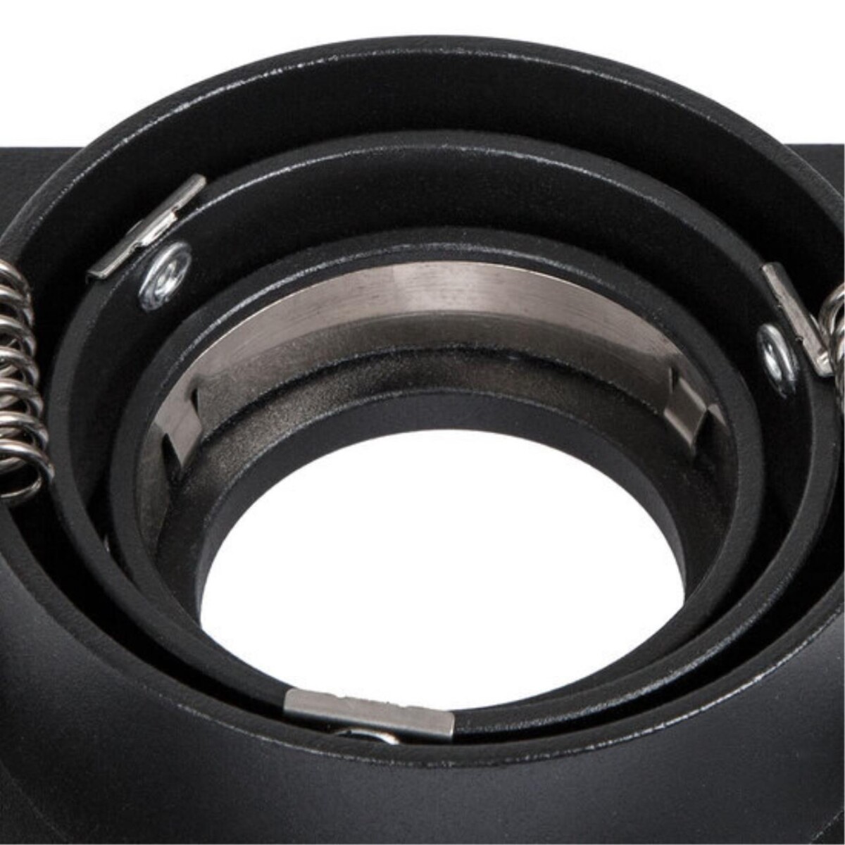 A2068PL-1BK Светильник потолочный встраиваемый TARF MINI для MR11 75x75x22мм черный IP20 монтаж Ø65мм — изображение 4