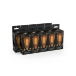 157802008 Лампа Gauss LED Filament ST64 E27 8W Golden 740lm 2400К 1/10/40 — изображение 5