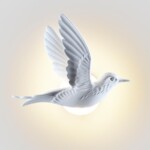 4310/3WLA HIGHTECH ODL22 429 белый гипс Настенный светильник (ПРАВ.) IP20 LED 3W 122Лм 3000K COLOMBELLA — изображение 4