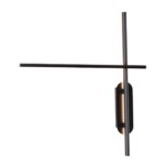 3890/20WLP L-VISION ODL20 310 черный/металл Настенный светильник LED 3000/3800/4800K (перекл. ч/з тумблер) 21W 220V RUDY — изображение 2