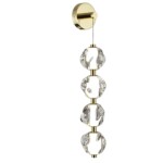 5085/17WL L-VISION ODL25 563 золото/прозрачный/металл/акрил Бра LED 17W 4000K 800Лм JEMSTONE — изображение 3