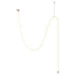 4399/40CL HIGHTECH ODL23 301 ант.бронза/металл/канат Потолочный св-к встраиваемый (2 крепления и крючок в комплекте) IP20 LED 40W 1580Лм 3000K CORDA — изображение 4