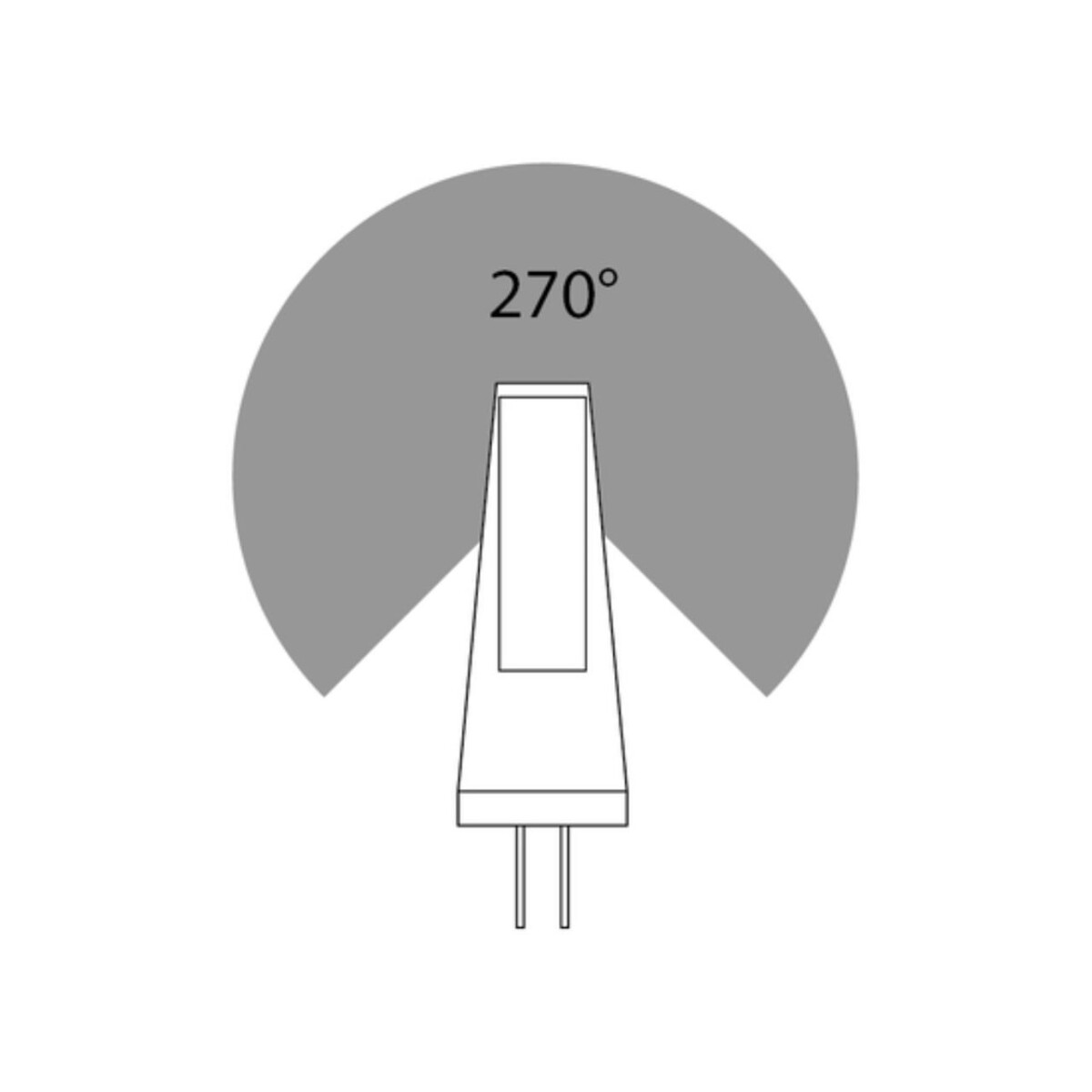 A0425-3K СВЕТОДИОДНАЯ ЛАМПА LUGO G4 220В 2.5Вт 230лм 3000К 85+ — изображение 4