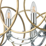 713083 Люстра REGOLO 8х40W E14 ХРОМ/ЗОЛОТО — изображение 6