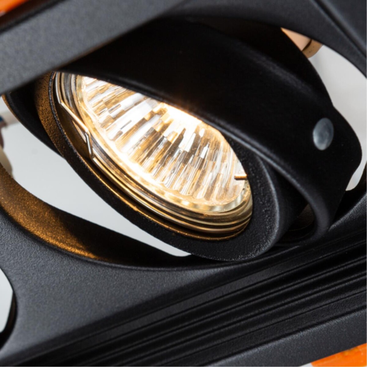 A6661PL-2BK Светильник потолочный встраиваемый CANIS для MR16 230x130x45мм черный IP20 монтаж 102x196мм — изображение 3