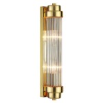 4822/2W WALLI ODL21 467 золотой/прозрачный Настенный светильник E14 2*40W LORDI — изображение 2