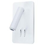 A8233AP-1WH Светильник настенный ELECTRA 10Вт 620Lm 3000K 10x18 белый IP20