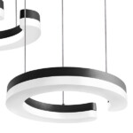 763337 Подвес UNITARIO 34.5W LED 3795LM ЧЕРНЫЙ МАТОВЫЙ 3000K — изображение 3