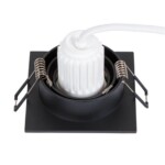 A2068PL-1BK Светильник потолочный встраиваемый TARF MINI для MR11 75x75x22мм черный IP20 монтаж Ø65мм — изображение 5