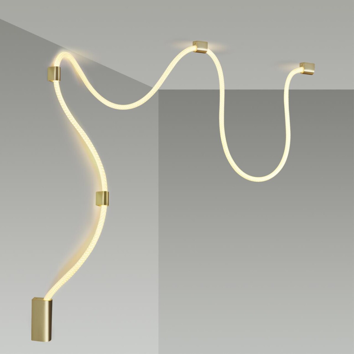 4397/30CL HIGHTECH ODL23 299 ант.бронза/металл/канат Настенно-потолочный св-к накладной (3 крепления в комплекте) IP20 LED 30W 1185Лм 3000K CORDA — изображение 5