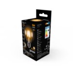 102802106 Лампа Gauss LED Filament A60 E27 6W 600lm 2700К 1/10/40 — изображение 3