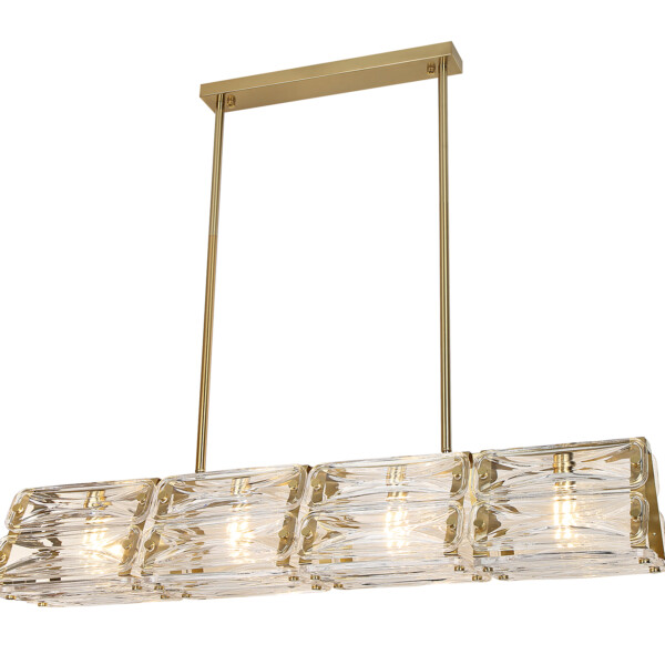 07598-100,36 Люстра Тира латунь L100