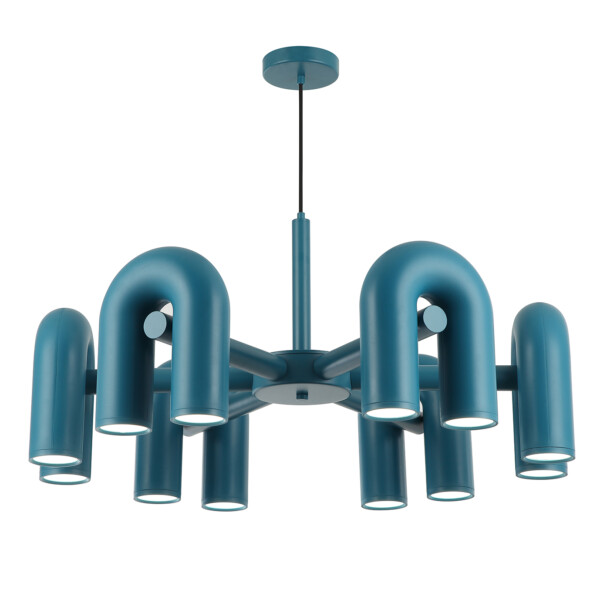 08465-6,07 Люстра Канти лазурный Led 72W