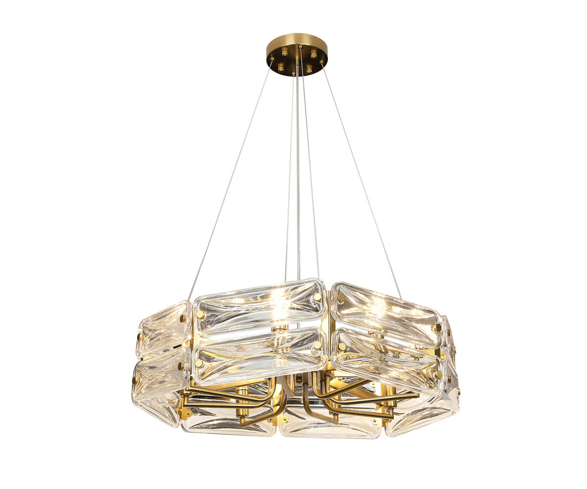 07598-70,36 Люстра Тира латунь d68 — изображение 1